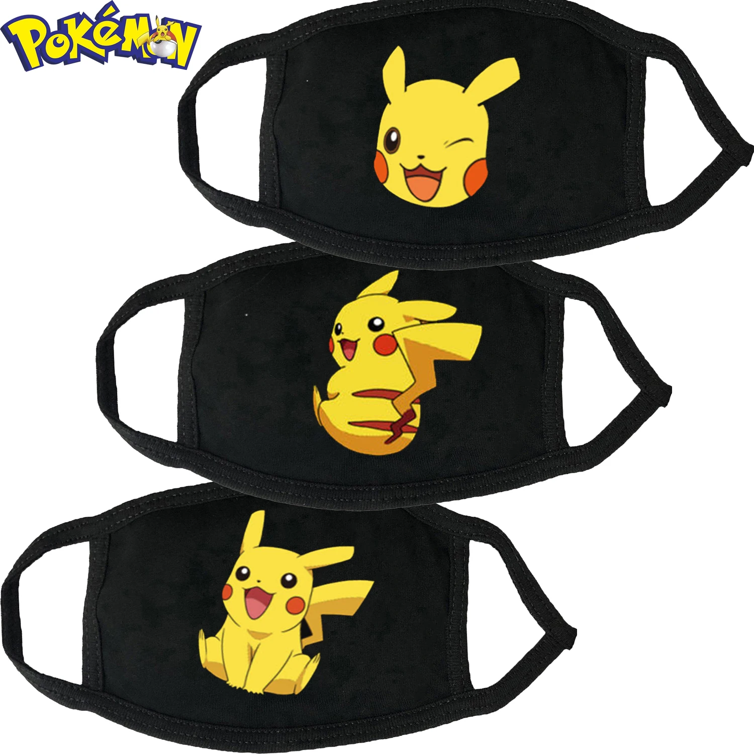 1PC set Pikachu Cartoon Anime Pokemon face mouth Masks Children Reusable Washable Dust-proof Protection Kids cosplay Masks Gifts
1PC set Pikachu Cartoon Anime Pokemon face mouth Masks Children Reusable Washable Dust-proof Protection Kids cosplay Masks Gifts