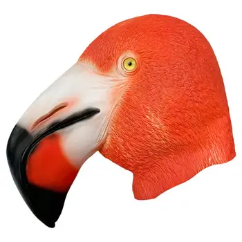 1Pc Party Mask Large Beak Creative Funny Reusable Flamingo Mask Halloween Mask Latex Full Head Mask for Men Women 
1Pc Party Mask Large Beak Creative Funny Reusable Flamingo Mask Halloween Mask Latex Full Head Mask for Men Women