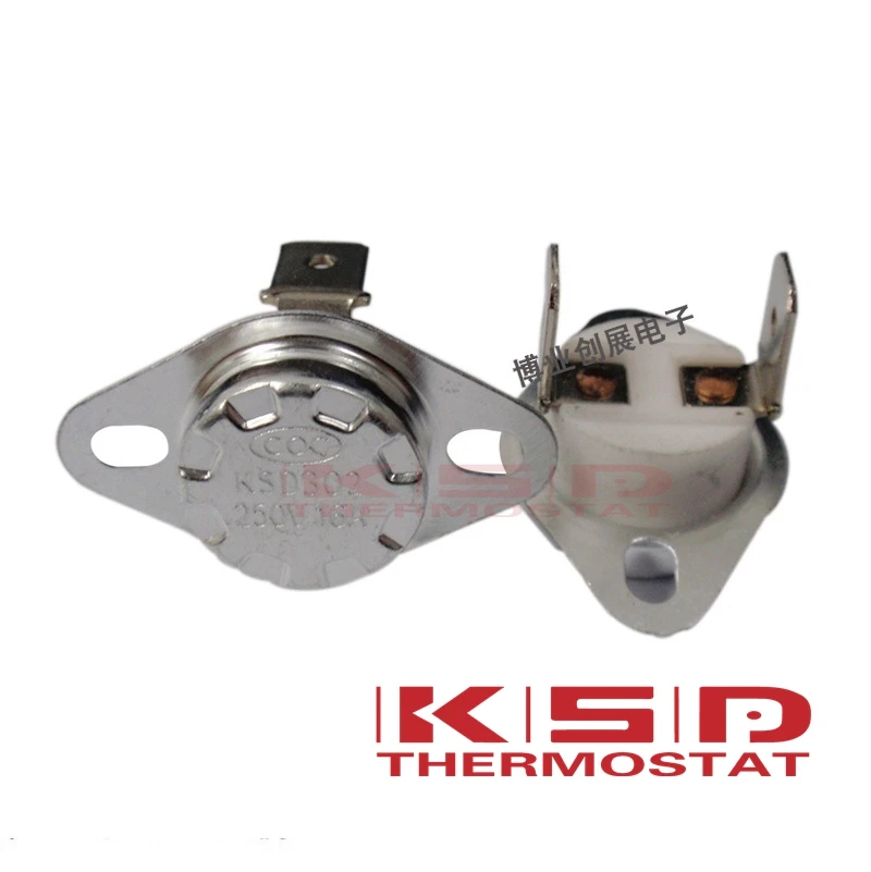 Ceramics Thermostat Thermostat KSD301/KSD302 40C~300C 16A250V NC Normal Closed Temperature Switch 160C 180C 200C 220C 250C 300C
Ceramics Thermostat Thermostat KSD301/KSD302 40C~300C 16A250V NC Normal Closed Temperature Switch 160C 180C 200C 220C 250C 300C