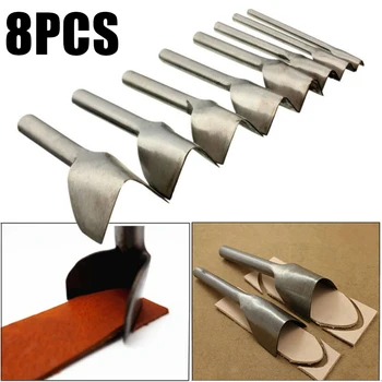 8pcs Leather Punch V-shaped Tool For Belt Strap Wallet Bag End DIY Tools Set Leather Craft Tools Home Sewing
8pcs Leather Punch V-shaped Tool For Belt Strap Wallet Bag End DIY Tools Set Leather Craft Tools Home Sewing