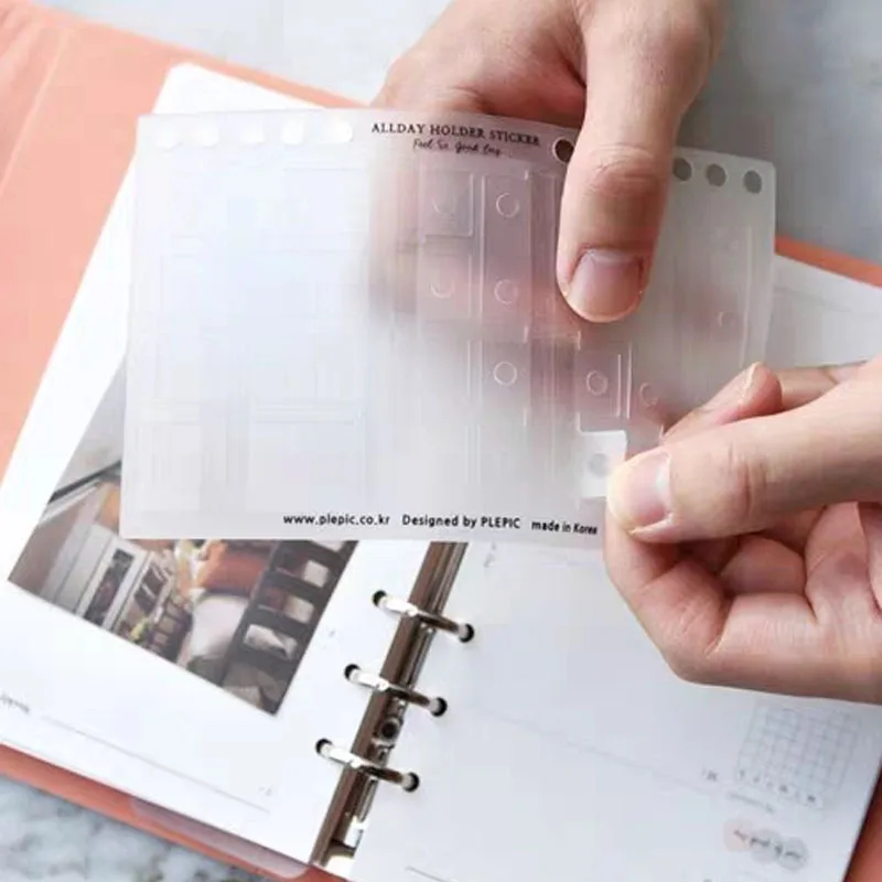 10pcs Creative 6-Hole Translucent Storage Hanging Buckle Sticker Loose-leaf Hole Protection Supplementary Stickers For Office
10pcs Creative 6-Hole Translucent Storage Hanging Buckle Sticker Loose-leaf Hole Protection Supplementary Stickers For Office