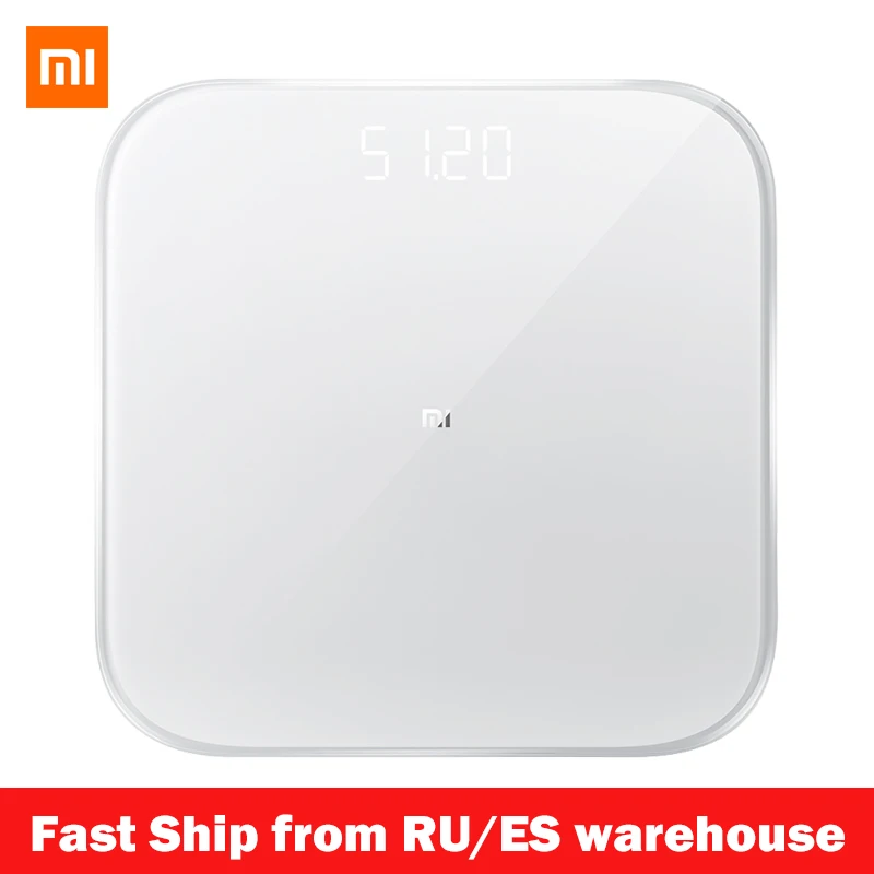 Смарт-весы Xiaomi Mi Weight Scale 2 весы для потери здоровья Bluetooth 5 0 цифровые тест на баланс