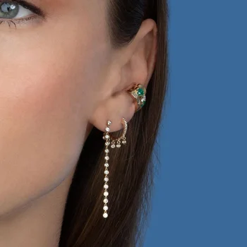 LOZRUNVE Turkish Jewelry Gold Jewelry s925 Silver CZ Stone Chandelier Huggie Hoop Earring Shaker
LOZRUNVE Turkish Jewelry Gold Jewelry s925 Silver CZ Stone Chandelier Huggie Hoop Earring Shaker