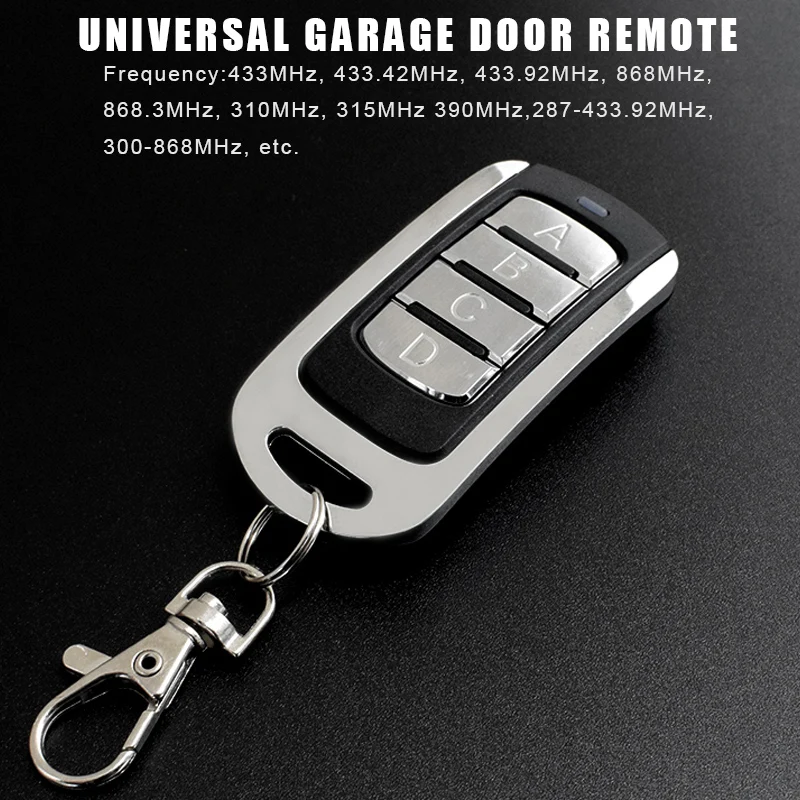 10PCS garage door remote control fixed code rolling code multi-frequency multi-brand replicator 315/433/868/310/390MHz opener
10PCS garage door remote control fixed code rolling code multi-frequency multi-brand replicator 315/433/868/310/390MHz opener