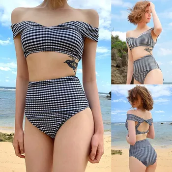 Hot Sexy Lady Bandeau Bathing Suit Women Push-Up Padded Beach Bikini Set Lattice Printing Swimsuit Two Pieces Swimwear Biquini
Hot Sexy Lady Bandeau Bathing Suit Women Push-Up Padded Beach Bikini Set Lattice Printing Swimsuit Two Pieces Swimwear Biquini