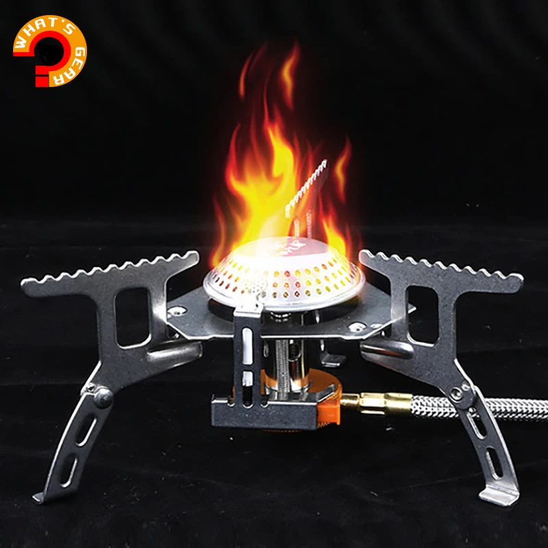 Windproof Portable Backpacking Stove with Piezo Ignition, 3500W Strong Firepower Lightweight Outdoor Camping Stove Propane Butan
Windproof Portable Backpacking Stove with Piezo Ignition, 3500W Strong Firepower Lightweight Outdoor Camping Stove Propane Butan