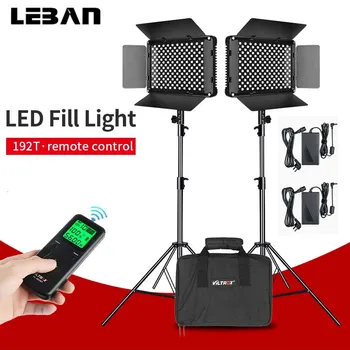 VILROX VL-S192T LED Video Light Bi-color Dimmable Wireless Remote Panel Lighting Kit + 1.8m Light Stand for Studio
VILROX VL-S192T LED Video Light Bi-color Dimmable Wireless Remote Panel Lighting Kit + 1.8m Light Stand for Studio