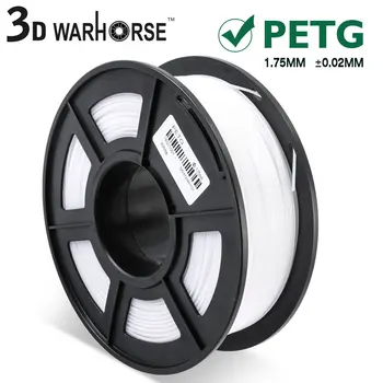 PETG Filament 1kg for 3D Printing Translucent 1.75mm 2.2 LBS Plastic Filaments Consumables Material Roll for FDM 3D Printer Pen
PETG Filament 1kg for 3D Printing Translucent 1.75mm 2.2 LBS Plastic Filaments Consumables Material Roll for FDM 3D Printer Pen