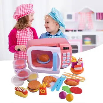 Microwave Tableware Toys Small Household Kitchenware Toys Play House Toy For Children
Microwave Tableware Toys Small Household Kitchenware Toys Play House Toy For Children
