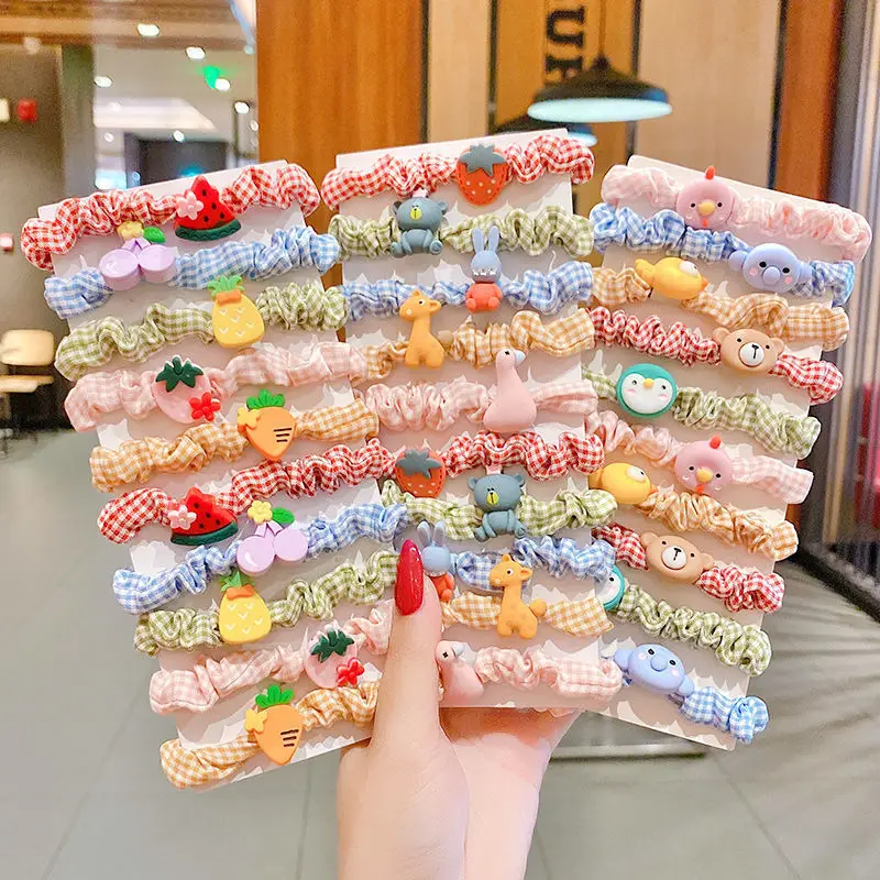 10 Pieces/set of Cartoon Animal Hair Tie Baby Elasticity Good Hair Rope Girl Cute Ponytail Holder Hair Ties Hair Accessories
10 Pieces/set of Cartoon Animal Hair Tie Baby Elasticity Good Hair Rope Girl Cute Ponytail Holder Hair Ties Hair Accessories
