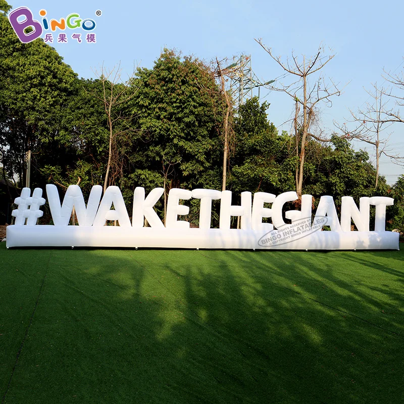 Personalized 12.5x0.8x1.8 Meters Inflatable Letter Lights For Decoration / 41 Feet Inflated Alphabet - BG-M0199
Personalized 12.5x0.8x1.8 Meters Inflatable Letter Lights For Decoration / 41 Feet Inflated Alphabet - BG-M0199