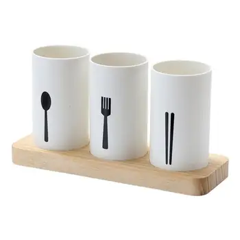 Flatware Organizer With Wood Base Cutlery Utensil Holder Spoons Forks Chopsticks Storage Rack For Kitchen Countertop
Flatware Organizer With Wood Base Cutlery Utensil Holder Spoons Forks Chopsticks Storage Rack For Kitchen Countertop