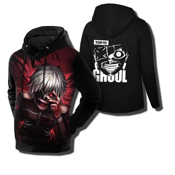 Tokyo Ghoul Hoodies Mens Hooded Pullovers Ken Kaneki Printed Male Hoody 3D Printing Hooded Sweatshirts Free Shipping 
Tokyo Ghoul Hoodies Mens Hooded Pullovers Ken Kaneki Printed Male Hoody 3D Printing Hooded Sweatshirts Free Shipping