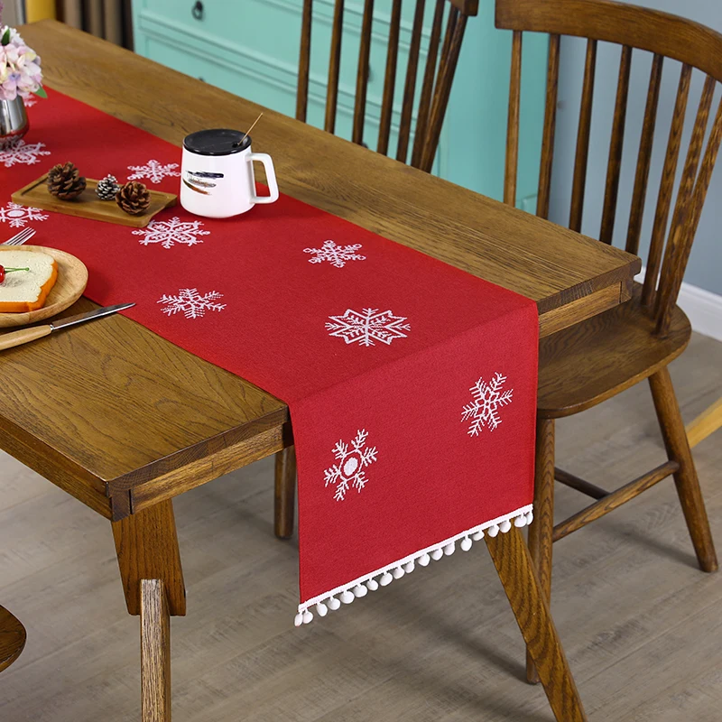 2023 New Europe Cotton Christmas Wedding Table Runner Lace Embroidered Cover Cloth Towel Kitchen Tablecloth Party Birthday Decor
2023 New Europe Cotton Christmas Wedding Table Runner Lace Embroidered Cover Cloth Towel Kitchen Tablecloth Party Birthday Decor