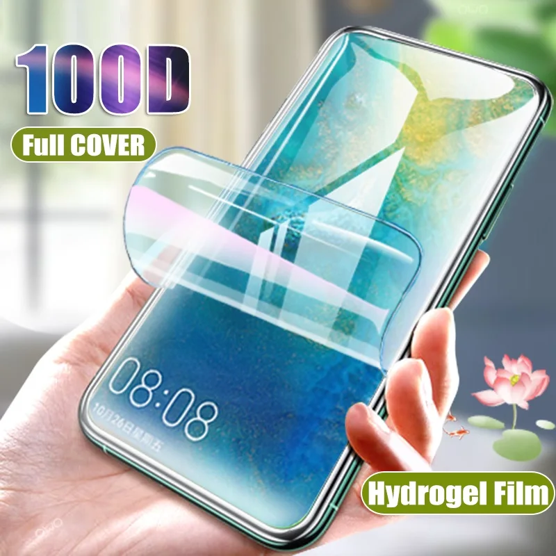 Hydrogel Film on P9 P8 P10 Lite 2017 Protective Glass for Huawei P20 Phone Screen Protector Front | Мобильные телефоны и