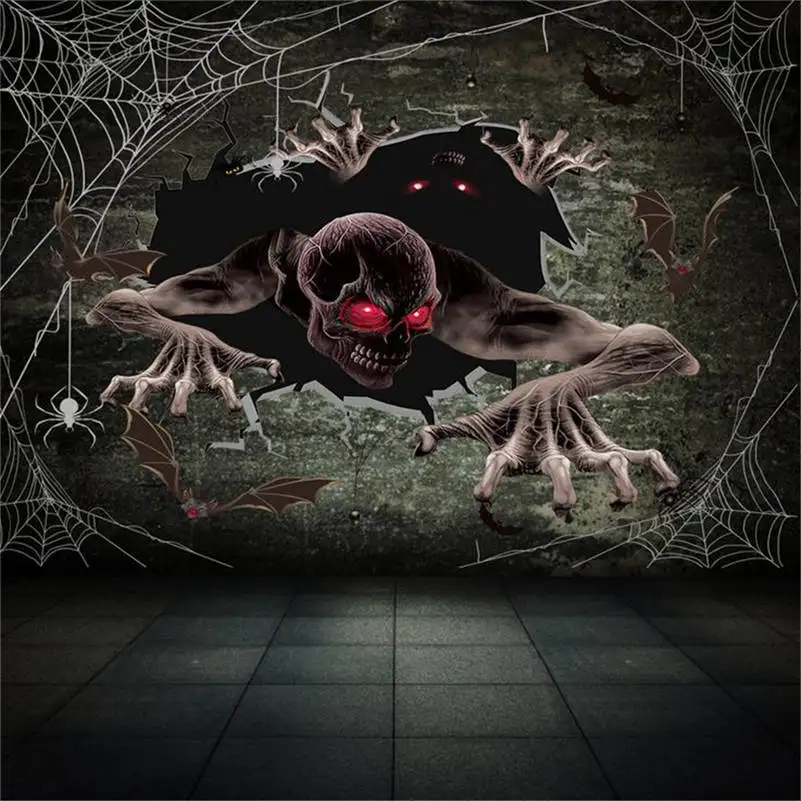 2019 wall sticker stickers Halloween Festive atmosphere decoration Horror Door Window Horror Stickers Room decoration 661QT10
2019 wall sticker stickers Halloween Festive atmosphere decoration Horror Door Window Horror Stickers Room decoration 661QT10