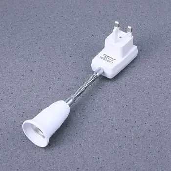 E27 Socket Adapter Flexible Lamp Holder Round Lamp Bulb Socket Bases for LED Bulbs Installation with UK Plug - 20cm
E27 Socket Adapter Flexible Lamp Holder Round Lamp Bulb Socket Bases for LED Bulbs Installation with UK Plug - 20cm
