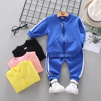 Kids Clothes Baby Boys Costume Long sleeve Zipper jacket Tracksuit Tops Pants Children spring Boys Outfits Baby Set infantil
Kids Clothes Baby Boys Costume Long sleeve Zipper jacket Tracksuit Tops Pants Children spring Boys Outfits Baby Set infantil