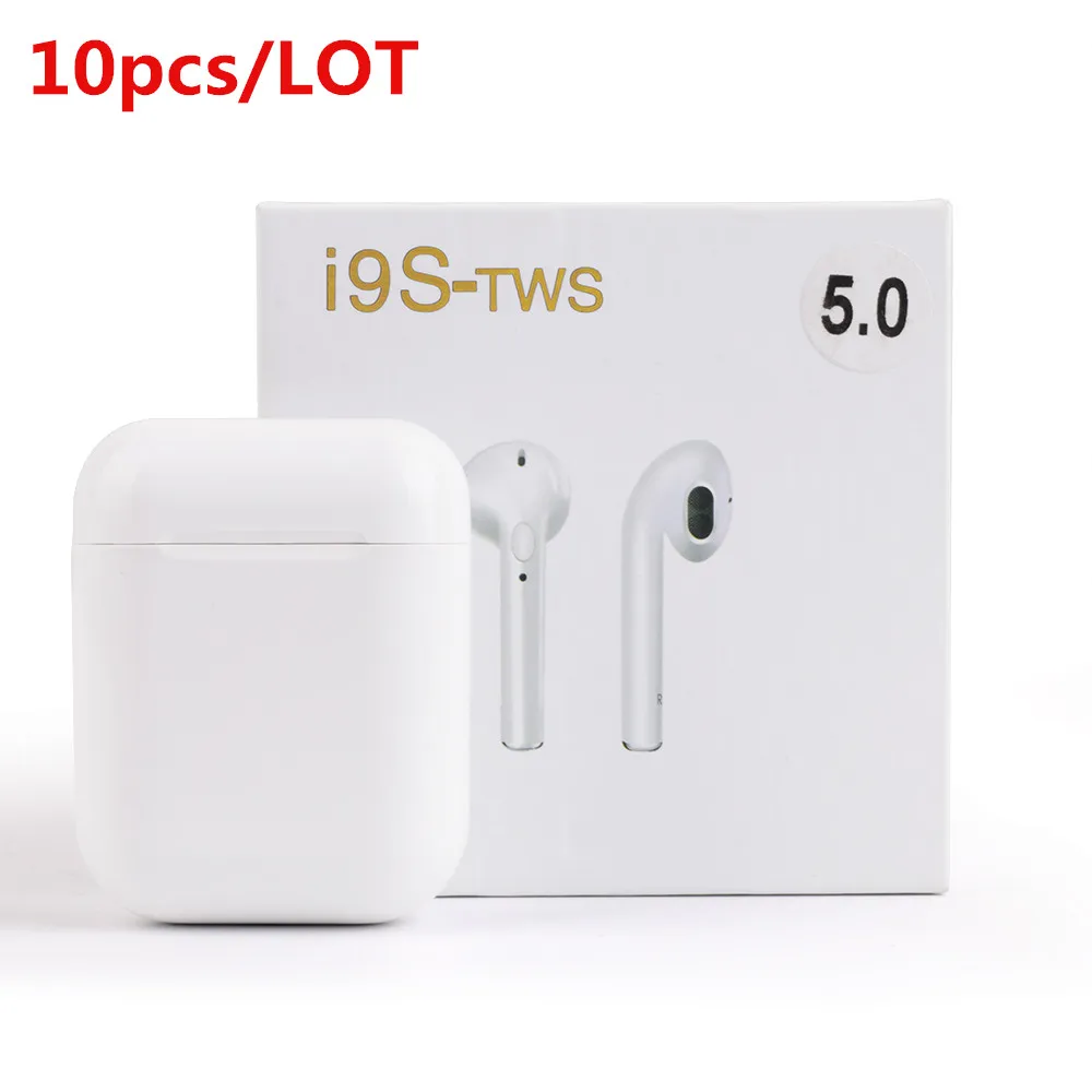 10pcs/lot True Wireless Stereo Earbuds i9S TWS Wireless Earphone Mini 5.0 Bluetooth Headset Invisible Earbud for All Smart Phone
10pcs/lot True Wireless Stereo Earbuds i9S TWS Wireless Earphone Mini 5.0 Bluetooth Headset Invisible Earbud for All Smart Phone