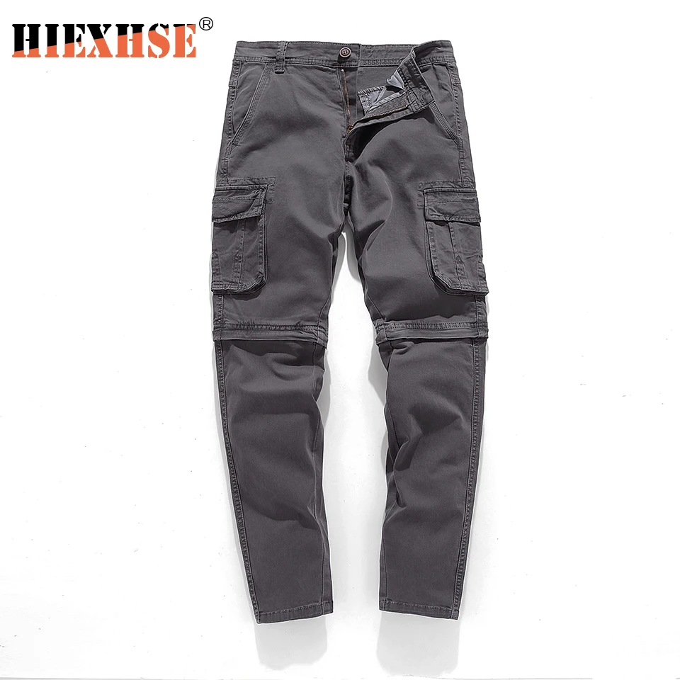 HIEXHSE Spliced Pants Men Multi-pocket Washed Overalls Men Loose Cotton Pants Male Cargo Pants For Men Trousers,size 29-38
HIEXHSE Spliced Pants Men Multi-pocket Washed Overalls Men Loose Cotton Pants Male Cargo Pants For Men Trousers,size 29-38