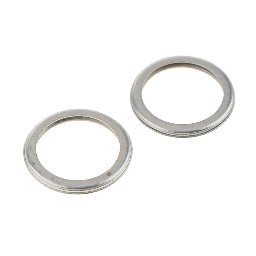 50 Pieces M16 Sliver Engine Oil Drain Plug Crush Washer Rings for 803916010 Thickness 2.5mm Sliver 50 Pieces M16 Sliver Engine Oil Drain Plug Crush Washer Rings for 803916010 Thickness 2.5mm Sliver