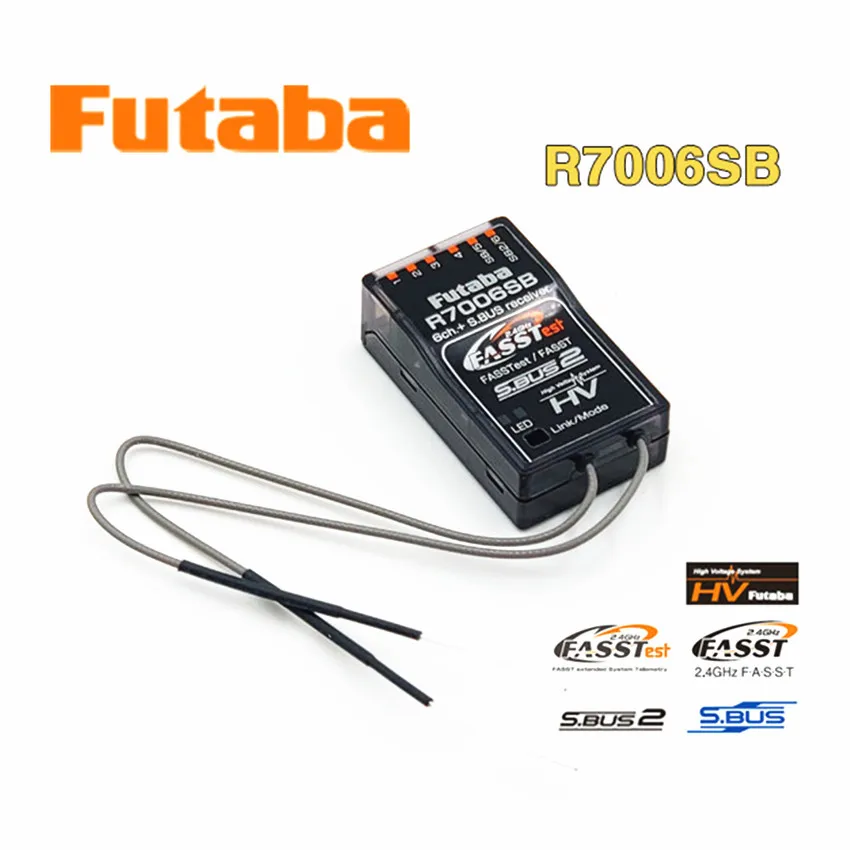 Original Futaba S.Bus2 Fasstest HV 2.4G Receiver R7006SB for remote control of aviation models or aircraft
Original Futaba S.Bus2 Fasstest HV 2.4G Receiver R7006SB for remote control of aviation models or aircraft