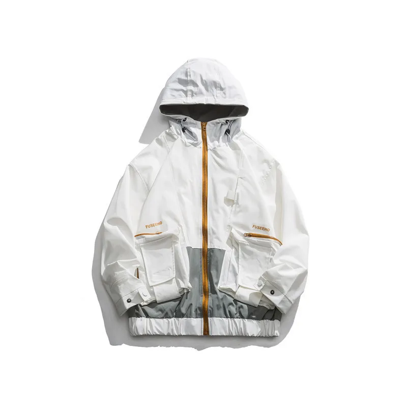 Loose Mu Cool 2020 Spring New Style Loose-Fit Hooded Tooling Jacket Men Japanese-style Popular Brand Contrast Color Zip-up Jacke
Loose Mu Cool 2020 Spring New Style Loose-Fit Hooded Tooling Jacket Men Japanese-style Popular Brand Contrast Color Zip-up Jacke