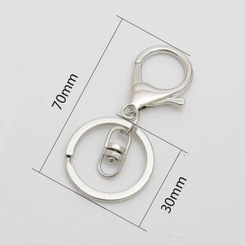 2019 Silver/Gold Biger Lobster Clasp Tone Key Chains & Key Rings Round Split keychain Car Key Rings Blank Metal Keychains
2019 Silver/Gold Biger Lobster Clasp Tone Key Chains & Key Rings Round Split keychain Car Key Rings Blank Metal Keychains