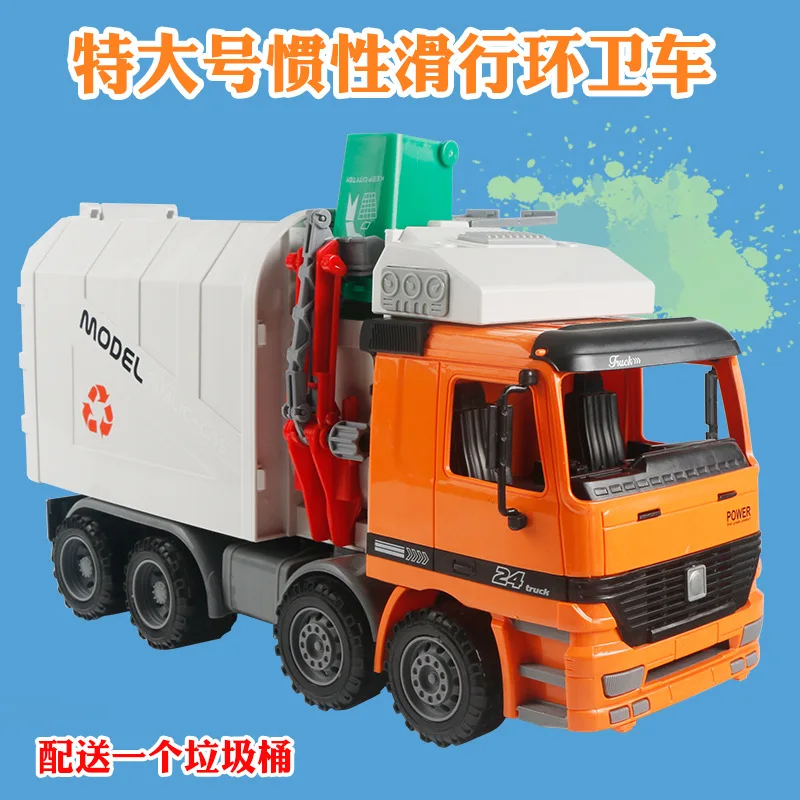 Xiong yuan 9998-39 Children Sanitation Garbage Car Toy Road Cleaning Vehicles Garbage Compartmental Toy Car Garbage Can
Xiong yuan 9998-39 Children Sanitation Garbage Car Toy Road Cleaning Vehicles Garbage Compartmental Toy Car Garbage Can