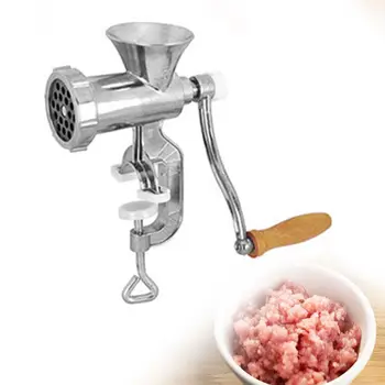 Multifunction Hand Crank Meat Grinder Aluminum Alloy Manual Meat Mixer Home Enema Machine Mincer Spices Cutter Kitchen
Multifunction Hand Crank Meat Grinder Aluminum Alloy Manual Meat Mixer Home Enema Machine Mincer Spices Cutter Kitchen