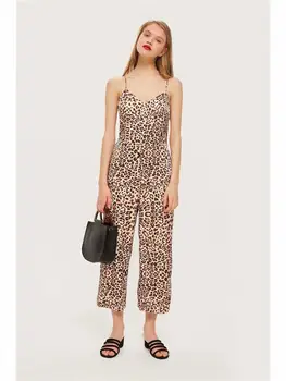 Sexy Leopard Jumpsuit Women Backless Spaghetti Strap Wide Leg Jumpsuits Summer Romper For Ladies Ankle-length Pants Fashion 0229
Sexy Leopard Jumpsuit Women Backless Spaghetti Strap Wide Leg Jumpsuits Summer Romper For Ladies Ankle-length Pants Fashion 0229