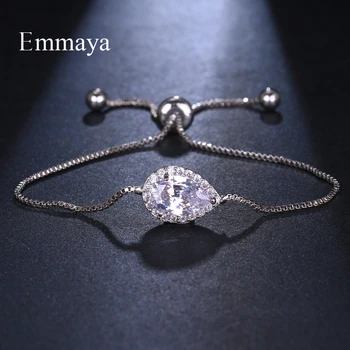 Emmaya New Horizontal Placement AAA Cubic Zircon Three Color Choice Bracelets for Woman Charm Adjustable Chains Fashion Jewelry
Emmaya New Horizontal Placement AAA Cubic Zircon Three Color Choice Bracelets for Woman Charm Adjustable Chains Fashion Jewelry