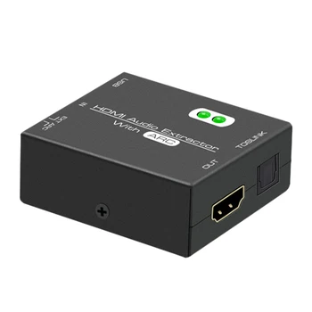 A+4K HDMI o Extractor Converter SPDIF 5.1 Output Support ARC Function for TV Box PS4 DVD Blu-Ray
A+4K HDMI o Extractor Converter SPDIF 5.1 Output Support ARC Function for TV Box PS4 DVD Blu-Ray