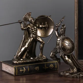 Greek God Of War Sparta Sculpture Knight Character Statue Resin Crafts Desktop Nordic Style Warrior Figurines Vintage Home Decor
Greek God Of War Sparta Sculpture Knight Character Statue Resin Crafts Desktop Nordic Style Warrior Figurines Vintage Home Decor