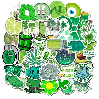 50 PCS PVC Green Cartoon Small Fresh Series Laptop Graffiti Motorcycle Decorative Sticker Refrigerator Car Sticker
50 PCS PVC Green Cartoon Small Fresh Series Laptop Graffiti Motorcycle Decorative Sticker Refrigerator Car Sticker