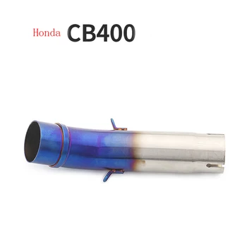 Slip On For CB400 Exhaust Muffler Middle Link Pipe Mid Tube Mid Section Motorcycle Stainless Steel Tube CBF400 Sport
Slip On For CB400 Exhaust Muffler Middle Link Pipe Mid Tube Mid Section Motorcycle Stainless Steel Tube CBF400 Sport