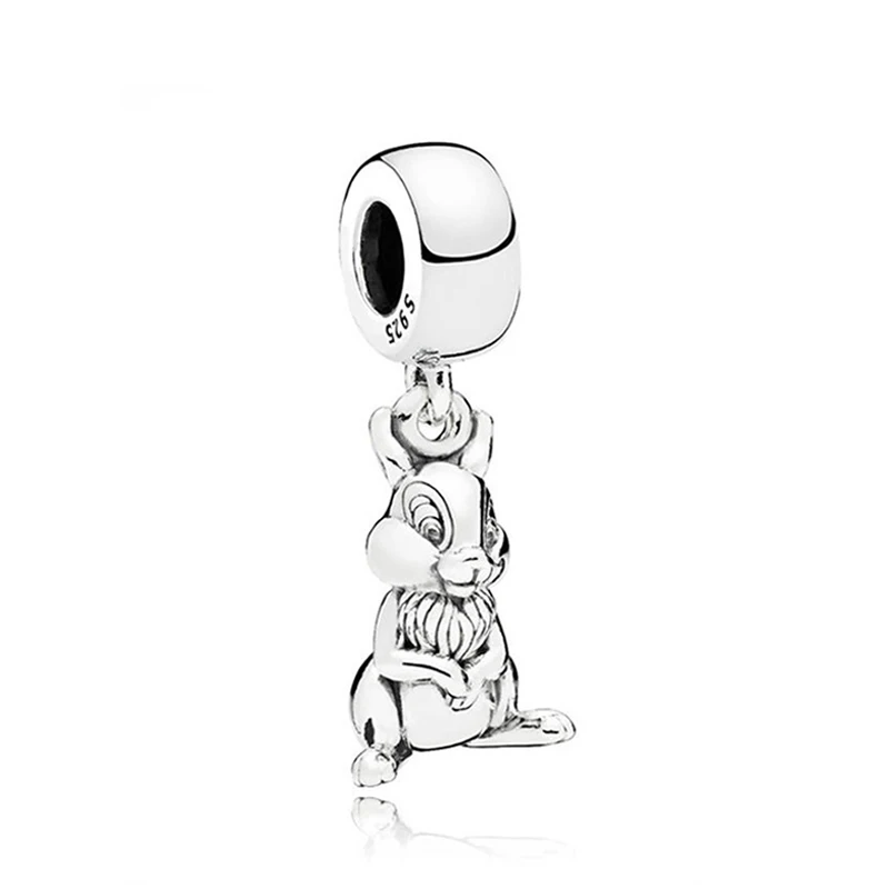 Authentic 925 Sterling Silver Bead Rubbit Thumper Pendant Charm Fit Original Women Pandora Bracelet Bangle Gift DIY Jewelry
Authentic 925 Sterling Silver Bead Rubbit Thumper Pendant Charm Fit Original Women Pandora Bracelet Bangle Gift DIY Jewelry
