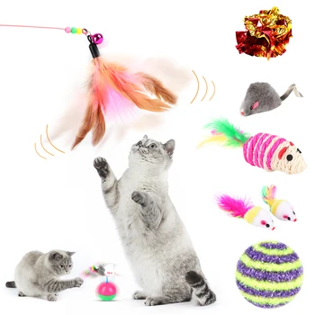 17pcs/set Pet Cat Interactive Bell Ball Toy Training Chew Ball Toy Funny Kitten Develop Intellectual Ball Toys 
17pcs/set Pet Cat Interactive Bell Ball Toy Training Chew Ball Toy Funny Kitten Develop Intellectual Ball Toys
