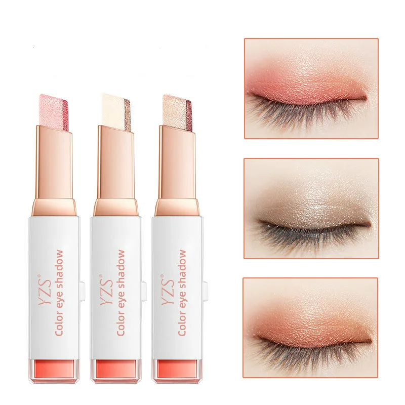 Cosmetics Two Tone Eyeshadow Bar Makeup Eyeshadow Stick Eye Shadow Pencil Eye Makeup Smooth Makeup Pencil Beauty Tool
Cosmetics Two Tone Eyeshadow Bar Makeup Eyeshadow Stick Eye Shadow Pencil Eye Makeup Smooth Makeup Pencil Beauty Tool