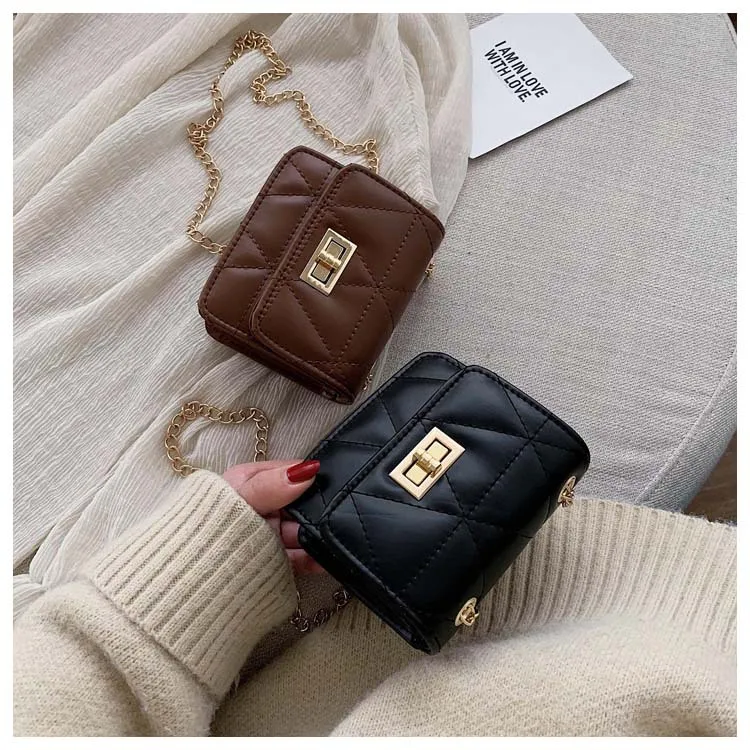 Mini Graceful Rhombus Bag Women's 2020 New Style Fashion Bag with Chain Versatile Western Style Hong Kong Style Crossbody Bag
Mini Graceful Rhombus Bag Women's 2020 New Style Fashion Bag with Chain Versatile Western Style Hong Kong Style Crossbody Bag