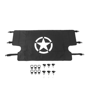 For Jeep Wrangler 2007-2017 4-Door Car Trunk Luggage Sunshade Curtain Luggage Cover Luggage Rack Luggage Cover Pad With Star 
For Jeep Wrangler 2007-2017 4-Door Car Trunk Luggage Sunshade Curtain Luggage Cover Luggage Rack Luggage Cover Pad With Star