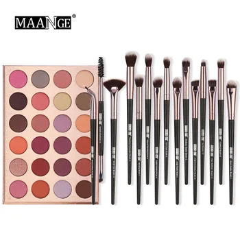 Charming Eyeshadow Palette Matte Make Up Palette Eyeshadow Eye Glitter Shimmer 24 Color With 12Pcs Blending Eyeliner Makeup Tool
Charming Eyeshadow Palette Matte Make Up Palette Eyeshadow Eye Glitter Shimmer 24 Color With 12Pcs Blending Eyeliner Makeup Tool