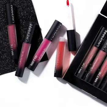 12pcs Non-stick Cup Matte Lip Gloss Set Liquid Lipstick Makeup Waterproof Lip Kits Stick Makeup Tint Velvet Nutritious Cosm Z8J3
12pcs Non-stick Cup Matte Lip Gloss Set Liquid Lipstick Makeup Waterproof Lip Kits Stick Makeup Tint Velvet Nutritious Cosm Z8J3