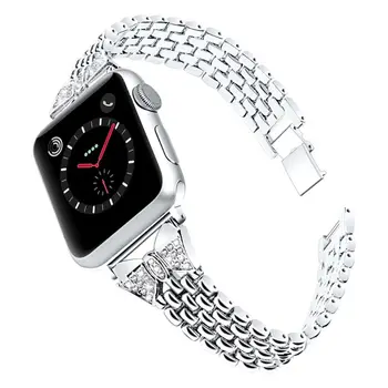 Stainless Stainless Butterfly Strap Steel Strap for Apple Watch Band Series 3/2/1 38mm 42mm Metal Sport Watchband for iwatch 4
Stainless Stainless Butterfly Strap Steel Strap for Apple Watch Band Series 3/2/1 38mm 42mm Metal Sport Watchband for iwatch 4