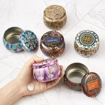 Pandahall Printed Iron Storage Box Creative Candy Box Storage Containers Mixed Color, 7.7x5.1~5.2cm; 1pc/color; 6pcs/set
Pandahall Printed Iron Storage Box Creative Candy Box Storage Containers Mixed Color, 7.7x5.1~5.2cm; 1pc/color; 6pcs/set