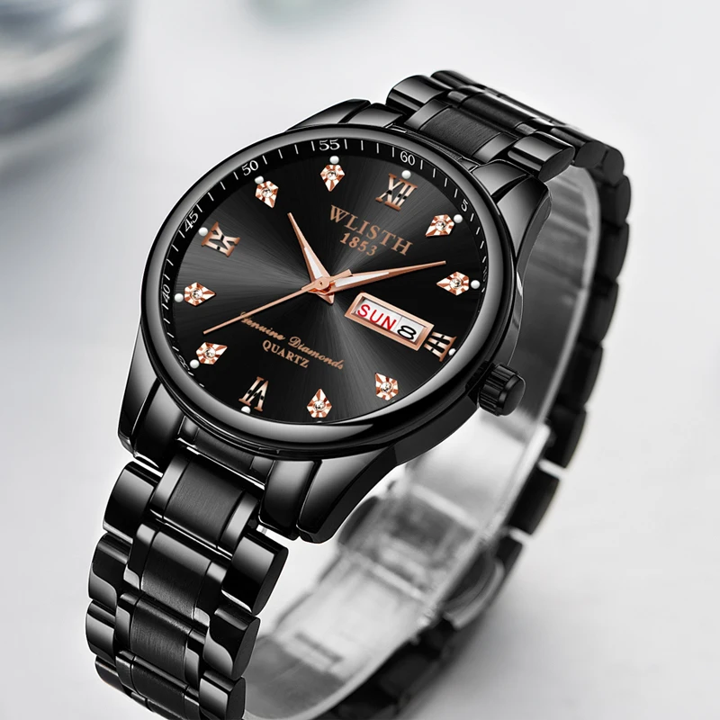 New Design Top Brand Men's Sports Quartz Watches Stainless Steel Waterproof Calendar Luxury Reloj Hombre
New Design Top Brand Men's Sports Quartz Watches Stainless Steel Waterproof Calendar Luxury Reloj Hombre