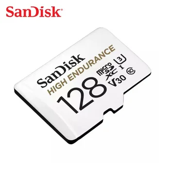 

SanDisk Memory Card 128gb HIGH ENDURANCE Micro sd Card 128gb UHS-I Class 10 U3 V30 Microsd TF/SD Card for Video Monitoring