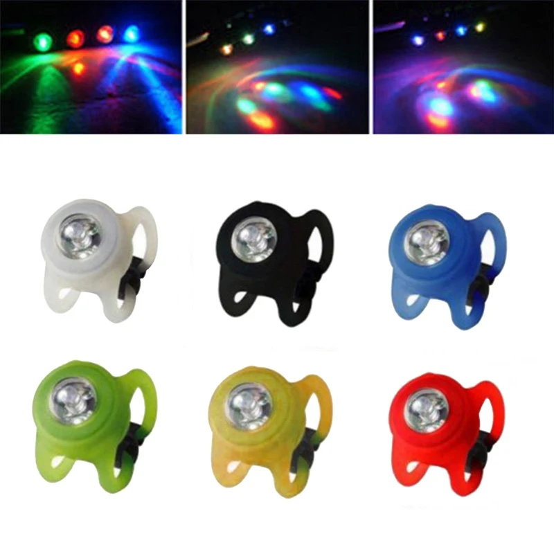 Silicone Safety Front Light Warning Light Ring Bicycle Light LED Flash Front Wheel Bike Light Cycle Rear Tail Frog Light
Silicone Safety Front Light Warning Light Ring Bicycle Light LED Flash Front Wheel Bike Light Cycle Rear Tail Frog Light
