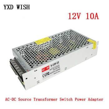 DC 12 V Power Supply 110V/ 220V TO DC 12V 10A Switching Power Supply AC-DC Source Transformer Switch Power Adapter For Led Strip 
DC 12 V Power Supply 110V/ 220V TO DC 12V 10A Switching Power Supply AC-DC Source Transformer Switch Power Adapter For Led Strip