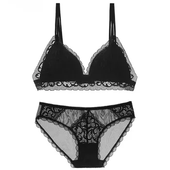 Sexy Seamless Bra Lace See Through Briefs Lingerie Set Summer Low Rise Bottoming Underwear for Women Floral Lace Bralette
Sexy Seamless Bra Lace See Through Briefs Lingerie Set Summer Low Rise Bottoming Underwear for Women Floral Lace Bralette